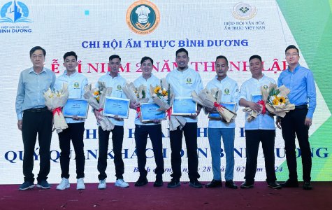 Ban Chấp Hành Mới: Chi Hội Ẩm Thực Bình Dương – Khai Trương Kỷ Nguyên Mới